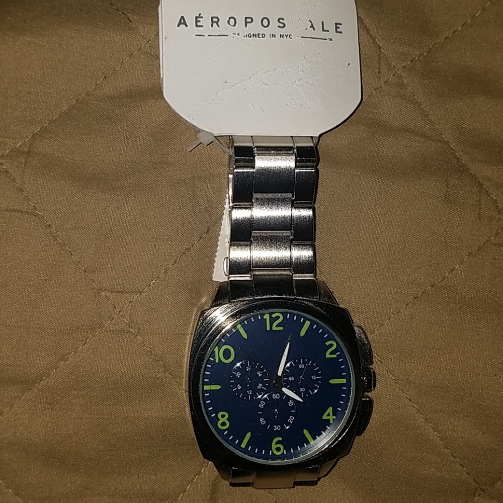 Metal men's watch